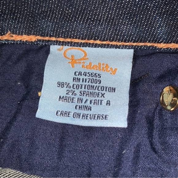 Fidelity Lotus Boot Cut Cropped Flare 30 - Picture 5 of 10